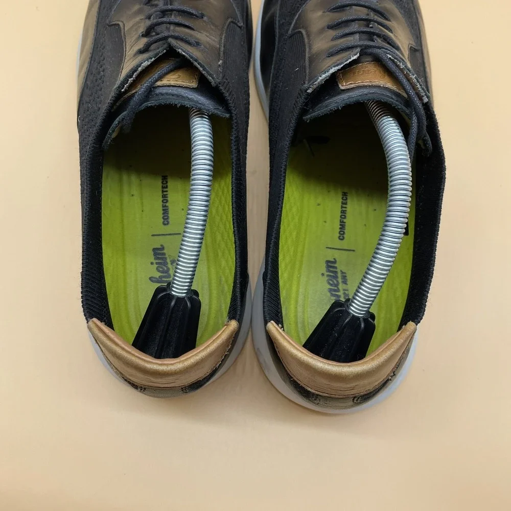Florsheim Men's Casual Shoes Fuel Wingtip Knit‎ Oxfords Black Size 12M